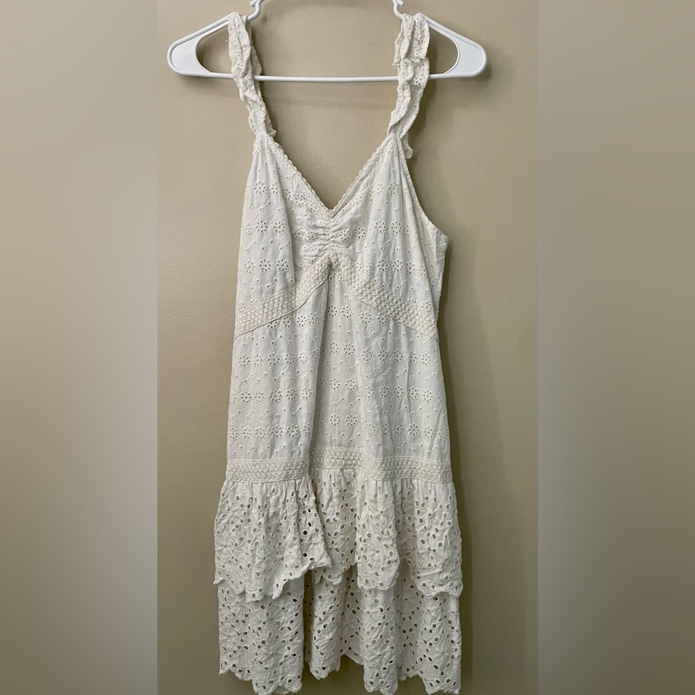Jessica Simpson ruffle dress size l